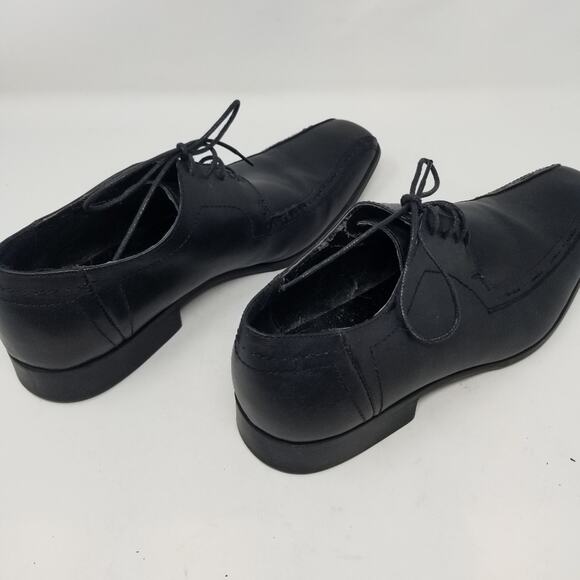 Steve Madden Men's Leather Black Trennt style Lace Up Dress Shoes Oxfords Size10 - Picture 8 of 14